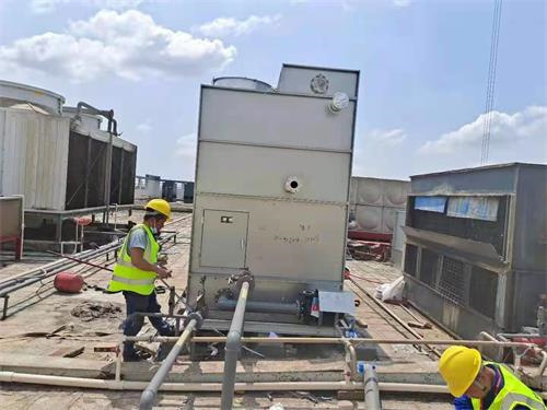 橫流冷卻塔內(nèi)壁部件打磨工藝處理(橫流式冷卻塔結(jié)構(gòu))