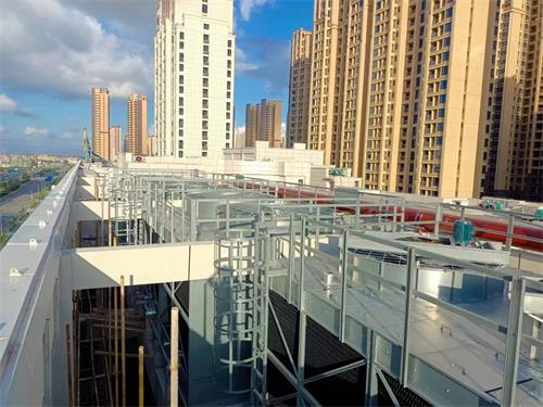 玻璃鋼冷卻塔在正常工況下如何有序工作,玻璃鋼冷卻